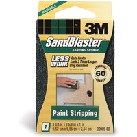 3M Sandblaster (TM) Dual Angle Sanding Sponge - Coarse 60