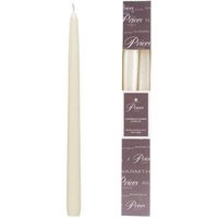 Prices Candles Price's Venetian Wrapped Candles - Pack Of 2, White