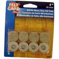 Select Hardware Nail-in Felt Pads 25mm (1") (8 Pack)