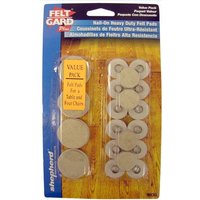 Select Hardware Nail-In Felt Pads Value Multipack (20 Pack)