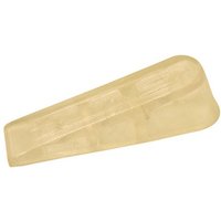 Select Hardware Door Wedges Rubber (2 Pack) - Almond