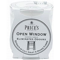 Prices Candles Price's Scented Candle Jar - Open Window