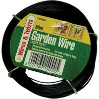 Gardman Light Duty Garden Wire - 50m