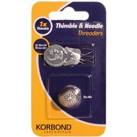 Korbond Needle Threaders & Thimble