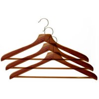 Robert Dyas Cedar Hangers - 3 Pack