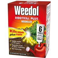 Weedol Rootkill Plus Weedkiller - 6 Tubes