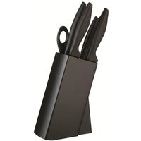 Richardson Sheffield Laser Cuisine 6-Piece Knife Block Set - Black