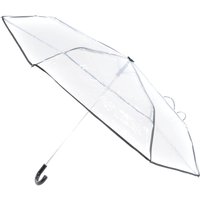 Totes Raindrops Mini Flat Aluminium Umbrella