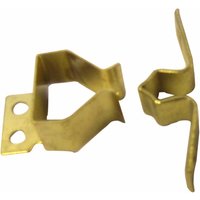 Select Hardware Gripper Catches Electro Brass (2 Pack)