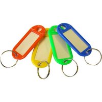 Select Hardware Key Rings & Tab Large Assorted (4 Pack)