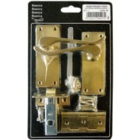 Select Hardware Victorian Scroll Handle Project Pack Brass (1 Set)