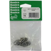 Select Hardware Bath Chain Ball C/P 450mm (1 Pack)