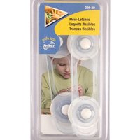 Select Hardware Safe Kids Flexi-Latches 120mm (2 Pack)