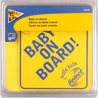 Select Hardware Safe Kids Baby On Board Sign (1 Pack)