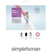 Simplehuman 40L Size M Bin Liners - Pack Of 20