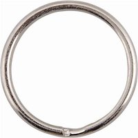 Select Hardware Split Rings Bright Zinc Plated 25mm (4 Pack)