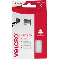 VELCRO ® Brand Stick On Tape White - 2cm X 50cm