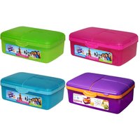 Sistema Slimline Quaddie Lunchbox - Assorted
