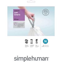 Simplehuman 45L Size N Bin Liners - Pack Of 20