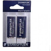 Staedtler Mars Plastic Erasers 2 Pack
