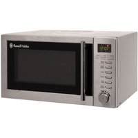 Russell Hobbs RHM2031 Digital Microwave With Grill, 20L - Stainless Steel