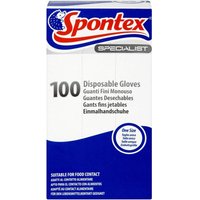 Spontex Specialist Disposable Gloves - 100 Pack