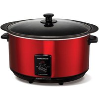 Morphy Richards Sear & Stew 6.5L Slow Cooker - Red