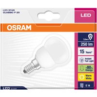 Osram LED Star Globe 25W Frosted Small Edison Screw Bulb