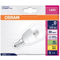 Osram LED Star Globe 40w Clear Small Edison Screw Cap