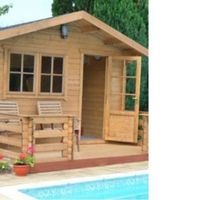 14X18 Kinver 34mm Tongue & Groove Timber Log Cabin With Assembly Service