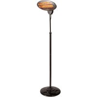 Connect It 2000W Infrared Halogen Freestanding Patio Heater