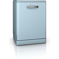 Swan Retro Under-counter Dishwasher - Blue