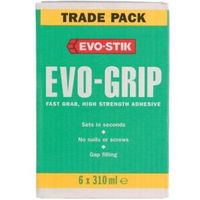 Evo-Stik Evo-Grip Solvented Grab Adhesive 310ml Pack Of 6