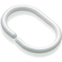 Croydex White C Ring Hooks - Pack Of 12