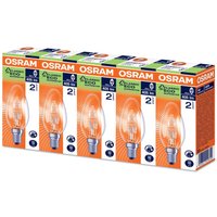Osram Eco Halogen Candle 30W SES Lightbulbs - Pack Of 5
