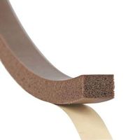 Stormguard Rubber Self Adhesive Extra Thick Weatherstrip (L)7m