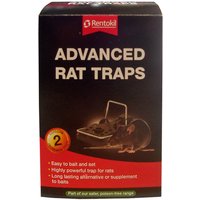 Rentokil Advanced Rat Traps - Twin Pack