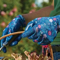 Briers Blue Floral Seedling Gloves