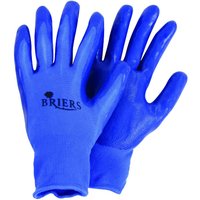 Briers Seed And Weed Gardening Gloves Blue, Large