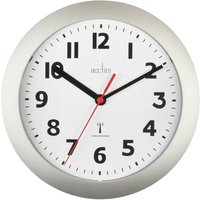 Acctim Parona Radio Controlled Silver 23cm Wall Clock