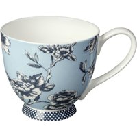 Portobello By Inspire Regency Fine Bone China Footed Mug - Blue