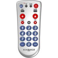 Vivanco 2-in-1 Big Button Universal Remote