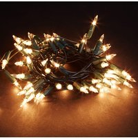 Robert Dyas Christmas 80 Mains Powered Static Classic Fairy Lights - Clear