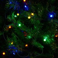 Robert Dyas Christmas 80 Multi-Coloured Static LED Berry Indoor Lights