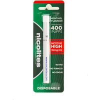 Nicolites High Strength Disposable E-Cigarette - Menthol