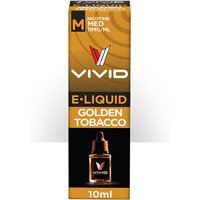 Vivid E-Liquid Medium Strength - Gold Tobacco