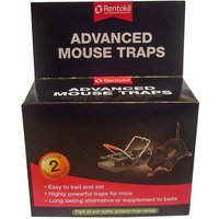 Rentokil Advanced Mouse Traps - Pack Of 2