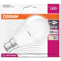 Osram LED 100W Classic BC Lightbulb