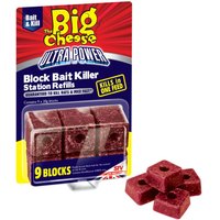 The Big Cheese Ultra Power Block Bait Refills - 9 Pack