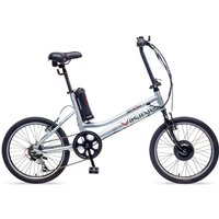 Viking Easy Street Electric Bike With 20-Inch Wheels - Silver